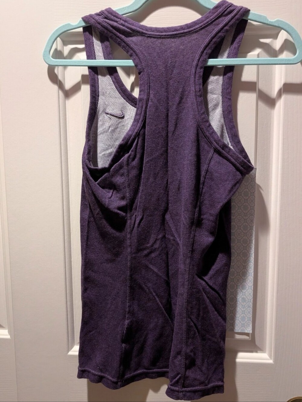 Nike Purple Racerback Performance Tank Top - Picture 3 of 3